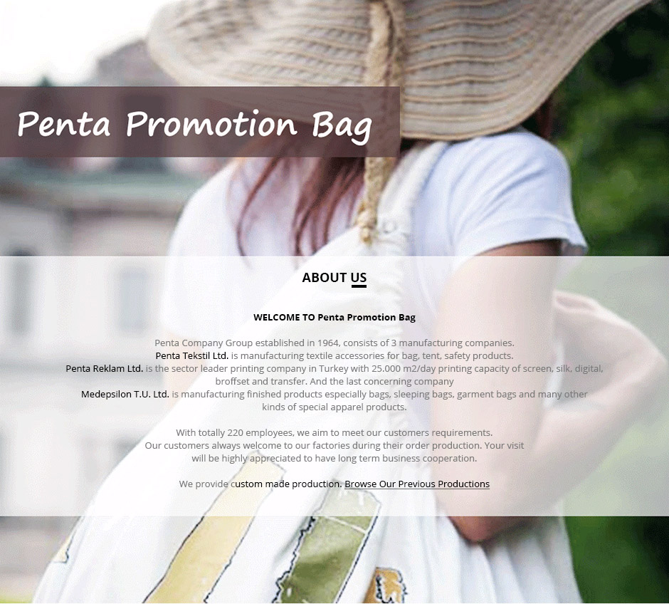 Penta Promotion Bag